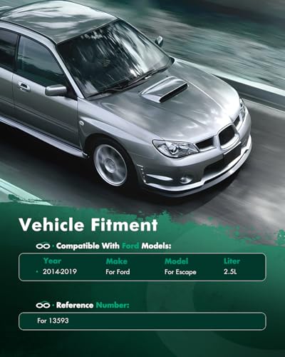Image of SCITOO Aluminum Radiator compatible with Ford Escape
