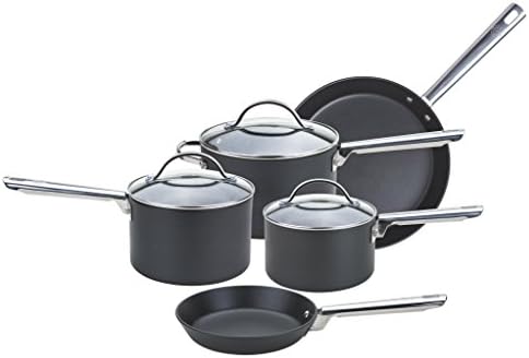 Anolon 85063 Professional Frypan - 28cm - Premium Non Stick Frying Pan - Hard Anodized Aluminium Cookware, Black