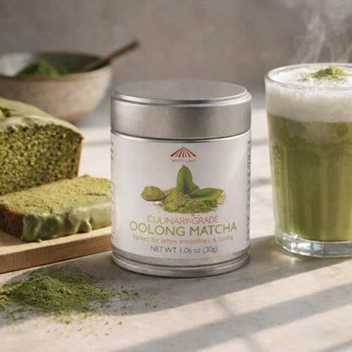 Té Oolong Matcha 30 g en lata miniatura 3