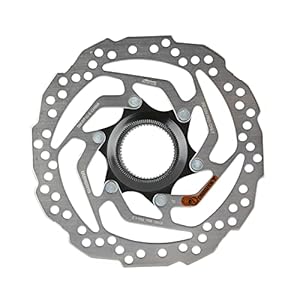 MEGHNA Fahrrad Scheibenbrems Shimano RT10 160mmScheibe mit Zentralverriegelung Bremsscheib für Rennrad Mountainbike MTB BMX Stadtfahrrad (RT10-S/160mm)