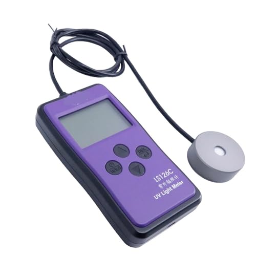 UVB���[�^�[�A LS126C UV �Ɠx�v UVC ���O�����x�𑪒肷�邽�߂̓��ʂȎ��O���ŋۃ����v�𑪒肷��