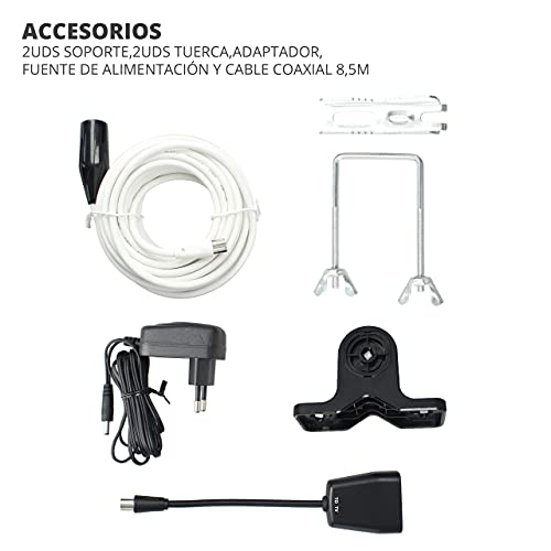 Miniatura 4 de Antena De Tv Exterior Tm Electron
