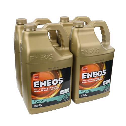Eneos 5W-30 Fully Synthetic Motor Oil 5 Quart 4 Pack miniatura 1