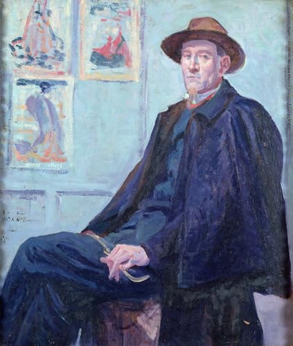 Affiche Félix Fénéon par Maximilien Luce, poster graffiti de 60x90cm pour mur de salon