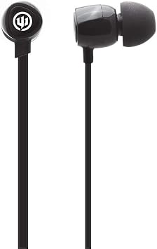 Wicked Audio Omen Wireless Bluetooth Earbuds with Microphone and Track Control Wireless Earbuds, Noise Isolating, in Ear Headphones Black