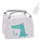 【Fácil de limpiar】 Bolsa isotérmica para comida para mujer. Limpiar con una toalla o una toalla de papel después de su uso. No es necesario lavar o cepillo para limpiar, lo que puede evitar daños y prolongar la vida útil de la bolsa aislante.