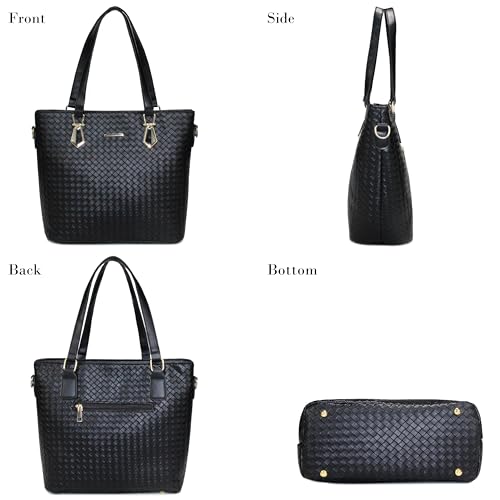 Image of OTMIPIML Purses and Handbags for Women Synthetic Leather Tote Crossbody Bags Satchel Purses Set 6pcs | Set