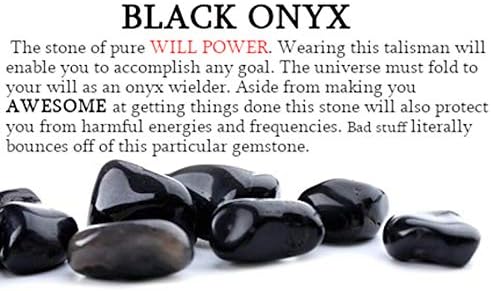 Miniatura 7 de Collar de cristales curativos para hombre de 19", 24" y 30" de largo con cuentas de gemas de 1564" (6mm) 516" (8mm) 2564" (10 mm) 1532" (12 mm)