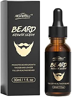 Beard Growth Oil, Beard Oil Biotin Beard Growth Serum for Men Stimulate Beard Growth Promote Hair Regrowth Facial Hair Treatment Masculine Thick Male Beard