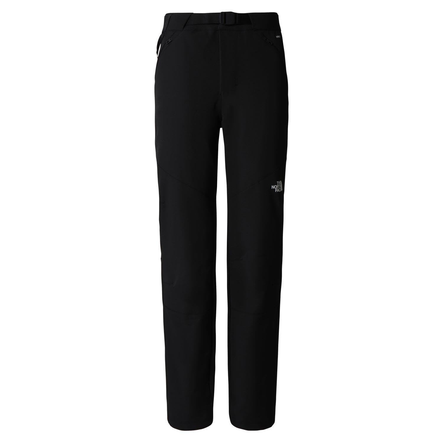 The North Face Women's Diablo Reg Straight Hiking Pants, TNF Black/Npf, 6