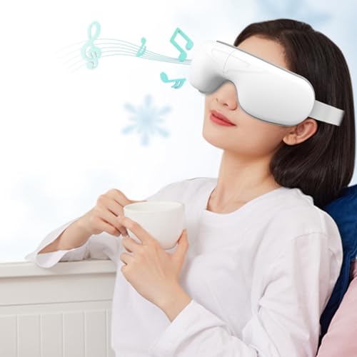 Masque chauffant yeux sans fil avec Bluetooth et arrêt automatique