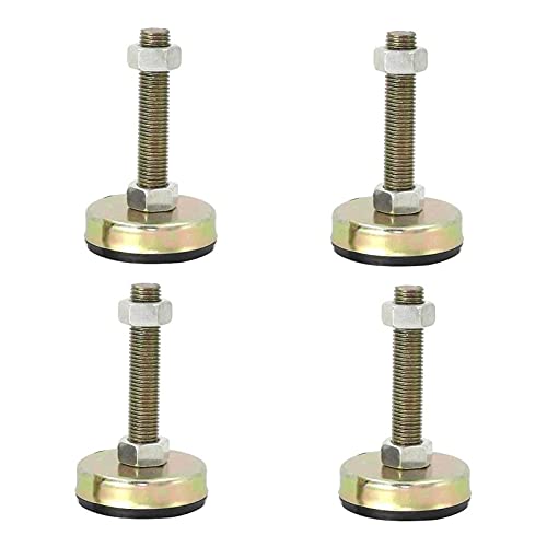 KRXSOBNV Nivellierfüße 4 Stück M8 Gummi