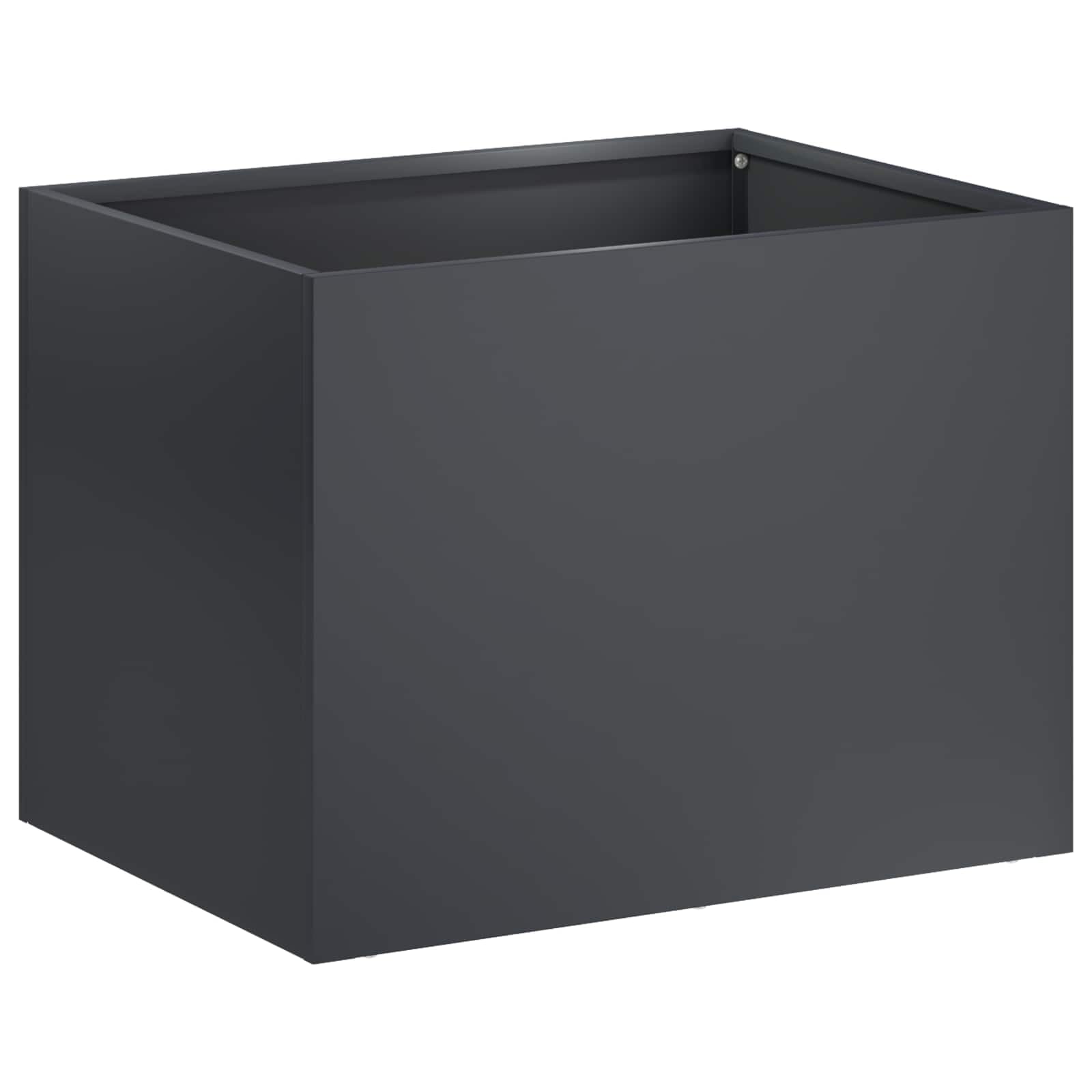 vidaXL Garden Planter Anthracite 40 x 30 x 30 cm Cold-rolled Steel — image 1