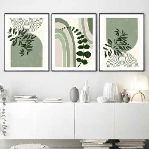 Affiches de plantes abstraites TONGYINLI 40x60cm pour salon