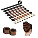 Donut Bun Maker by Sheevol Beauty, Hair Bun Making Styling, Fashion Hair Styling Disk, Hair Band Accessory, DIY Hair Styling Tool for Women Girls, 7 Pack (7 colors)