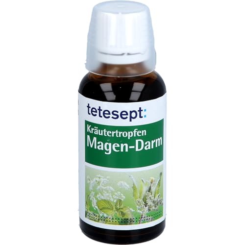 Tetesept Kräutertropfen Magen-Darm für die gesunde Verdauung, 50 ml Lösung