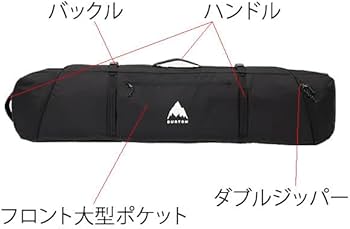 Burton スノーボードバッグ　キャスター付 Amazon | BURTON(バートン) スノーボード ケース キャスター付