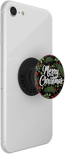 Miniatura 2 de PopSockets PopGrip - Soporte extensible y agarre con parte superior intercambiable - Feliz Navidad