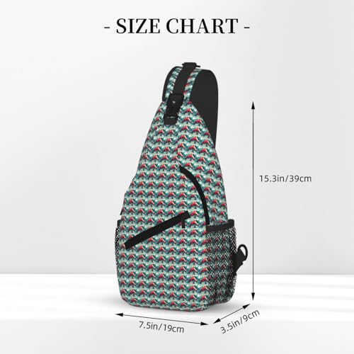 Bolsa de viaje diagonal para evitar dolor de hombros al caminar 3