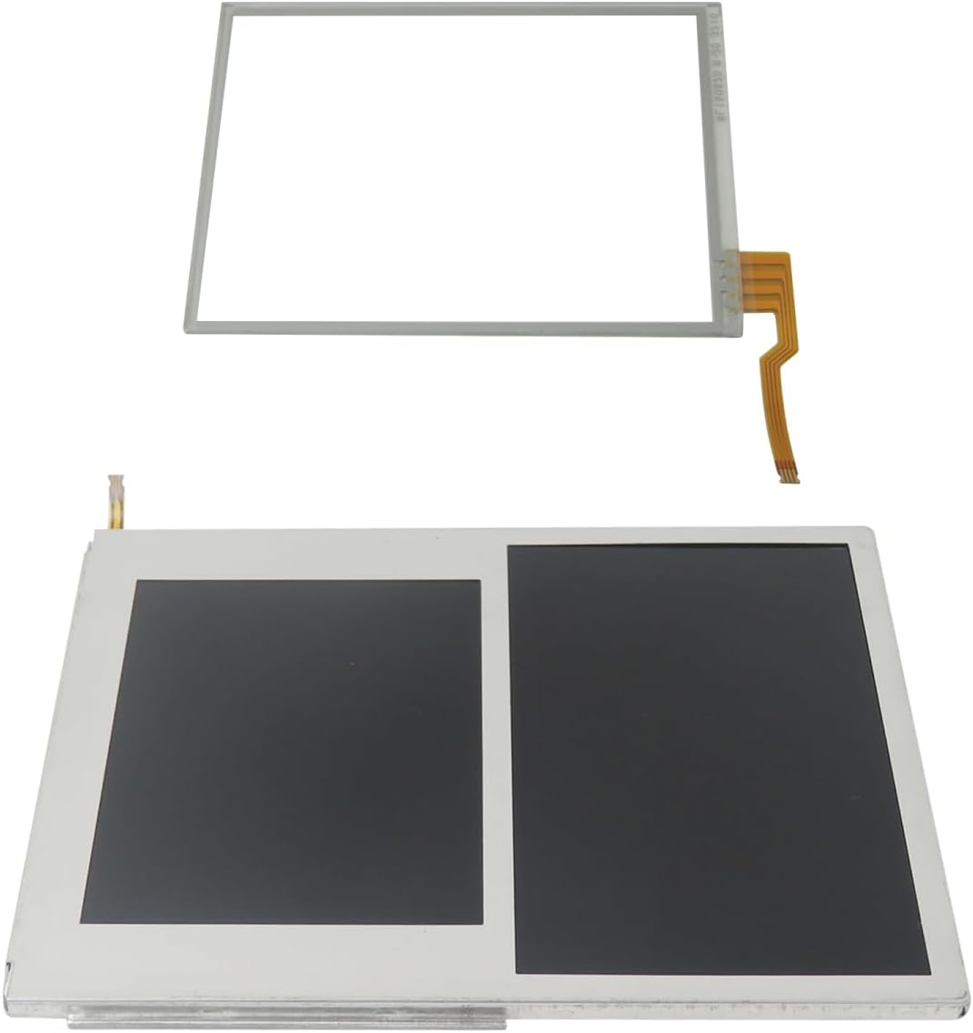 Upgraded LCD Screen Display Compatible for Nintendo 2DS Top Bottom Touch Digitizer Lasting LCD Display Unit Gaming Accessories