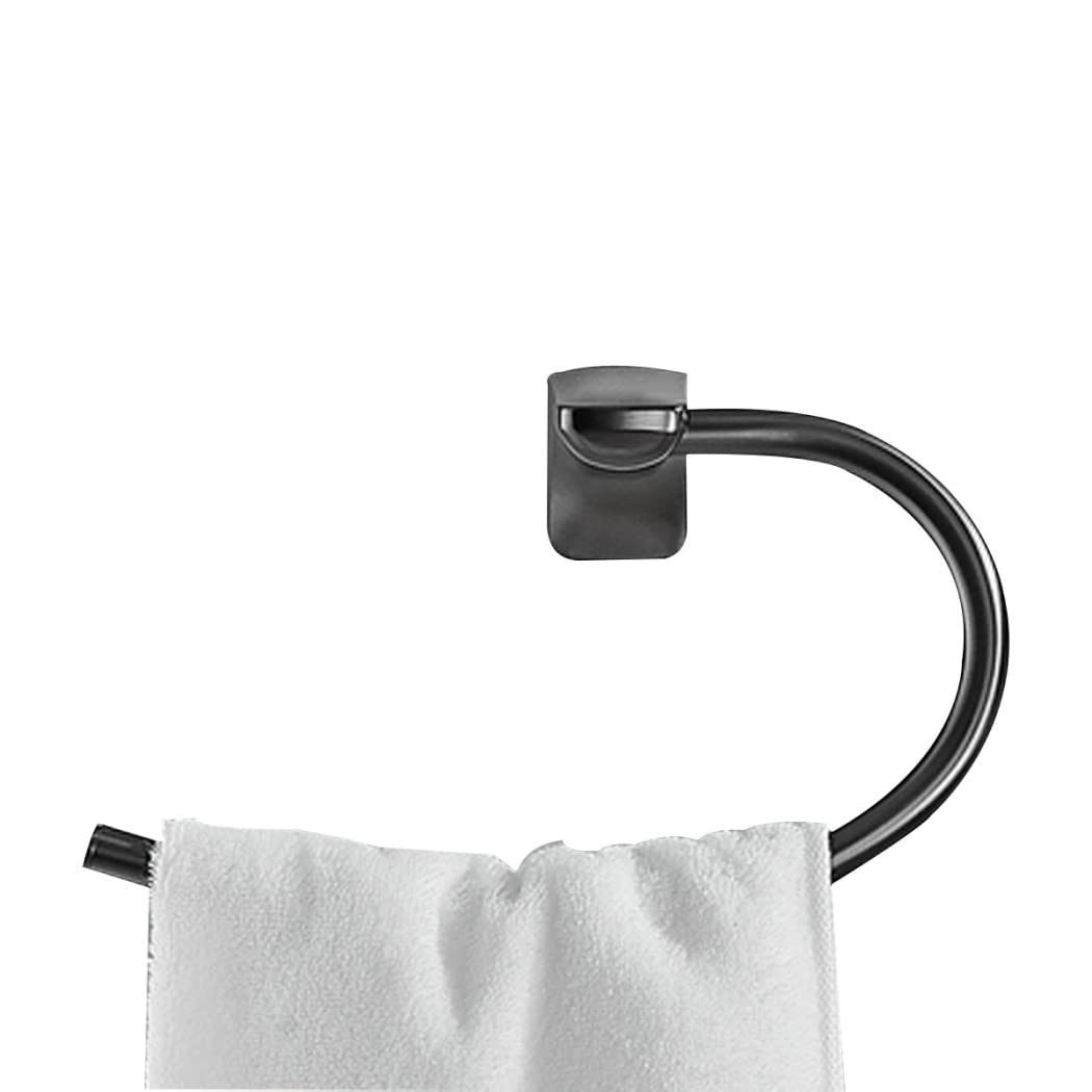 Toallero, Toallero de baño, Montaje en Pared, Toallero Colgante, Toallero de Mano for Cocina, Soporte de Pared de Acero Inoxidable, Lado Derecho (Size : Left Side)