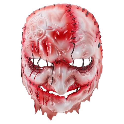 Masque de sorcière Halloween en EVA : incarnez le frisson du cosplay