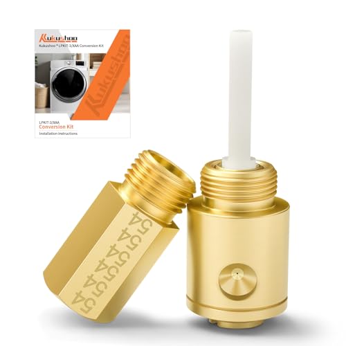 Opiniones de secadora de ropa gas lp - 5 favoritos. 49 LPKIT-3/XAA Kit de conversión – Compatible con Samsung LPKIT-3, para 22.000 BTU Gas Natural a LP Gas Conector Conector para Secadores de gas, Material de Latón, Incluye...