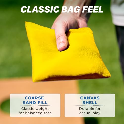 Image of GoSports Classic Cornhole Bean Bags Set of 4-16 Colors Available - Regulation All Weather, Mix and Match