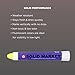 SAKURA Solidified Paint Solid Marker, 14 to 392 Degrees F, Fluorescent Yellow (46591)
