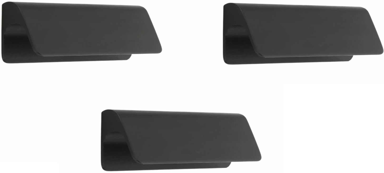 KURIC Cabinet Knobs, Drawer Pulls, Knobs for Dresser Drawers, Drawer Knobs Handle- (4 inch), Pack of 3 Pieces, (Black) (B0CX97ZPFP) Amazon Price History, Amazon Price Tracker