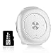MP3 Player - Music Player with Removable Clip, Lossless Sound Quality, Portable Clip MP3 Player for Running Sports, Shuffle MP3 Music Player with a 16GB Micro Sd Card (Supports Up to 128GB) White