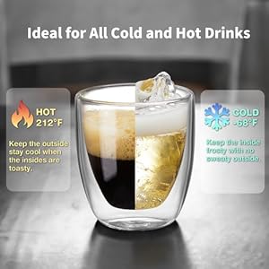 Double Walled Espresso Cups Set of 4 50 Thicker 3 Ounce Clear Expresso Coffee Mugs Espresso Shot Glasses Double Wall Insulated Espresso Cups Suit for Espresso Machine Microwave Safe