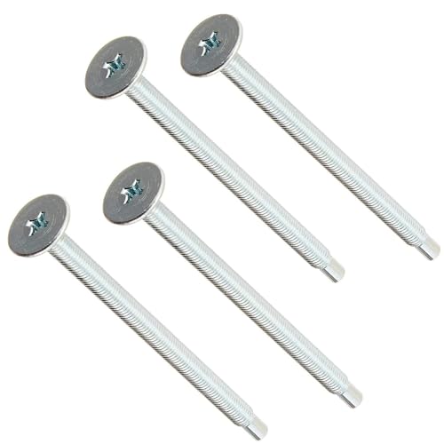 4 PCS Microwave Mounting Kits, Replacement Bolts for Attaching a Microwave, Microwave Screws, Universal Microwave Mounting Kit Compatible with Microwave Samsung GE Kenmore Maytag