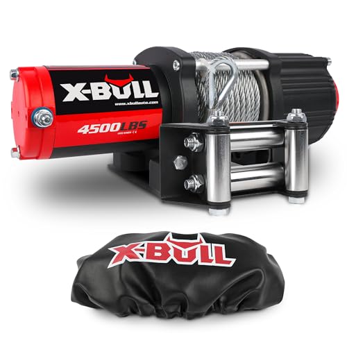 Winch eléctrico X-BULL 4500LBS con cable de acero miniatura 1
