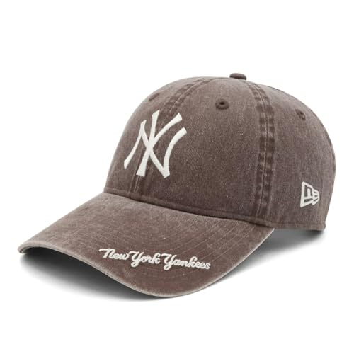 �j���[�G��(new era) �j���[�G���L���b�v 9TWENTY�����O�o�C�U�[�C�[�W�[�X�i�b�v �o�C�U�[���S�h�JMLB ONSPOTZ�ʒ� NY�u���E�� L/XL 9Twenty Long Visor ES Acid Wash Visor Logo Mlb