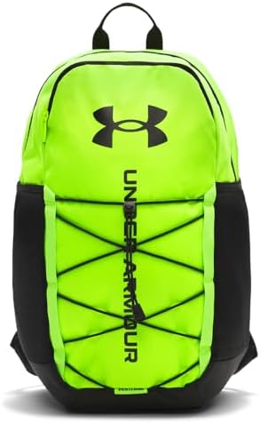 Under Armour Hustle Sport 6.0 Backpack, Hyper Green/Black/Black