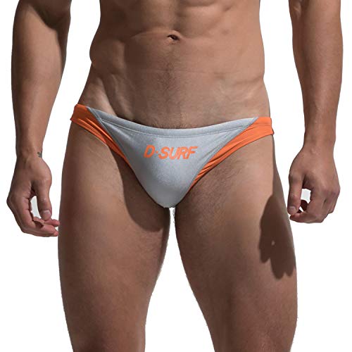 Men's Drawstrings Swimwear Flicker Colorant Match Swimsuit Swim Bikini
