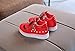 Egmy Toddler Kids Girls Baby LED Sport Baby Infant Bowknot Boots Shoes Crystal Luminous Shoes Fashion Party Sandals Red, 12-18 Months