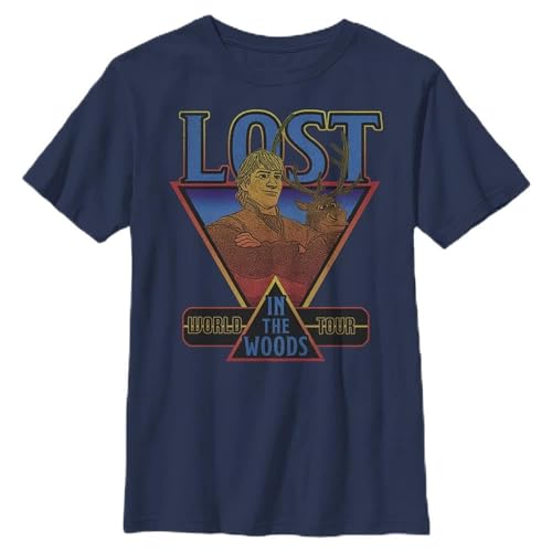 T-shirt Reine des Neiges 2 garçon vêtement Disney Lost World Tour