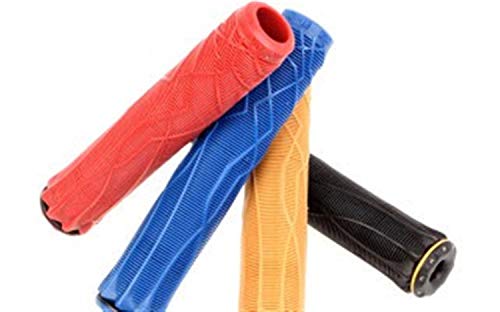 Poignées trottinette 170mm rouge grip durable et long