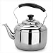 Bollitore da fornello Gas in Acciaio Inox 304 ad Alta capacità di fischio Fornire addolcitore a Gas per Uso Domestico WHLONG (Size : 5L)