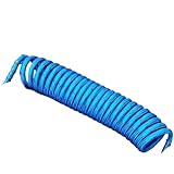 AU05 Doppelschicht-Spiral-Luftbremsenschlauch 7,5M Kompatibel mit Anhänger(Blue)