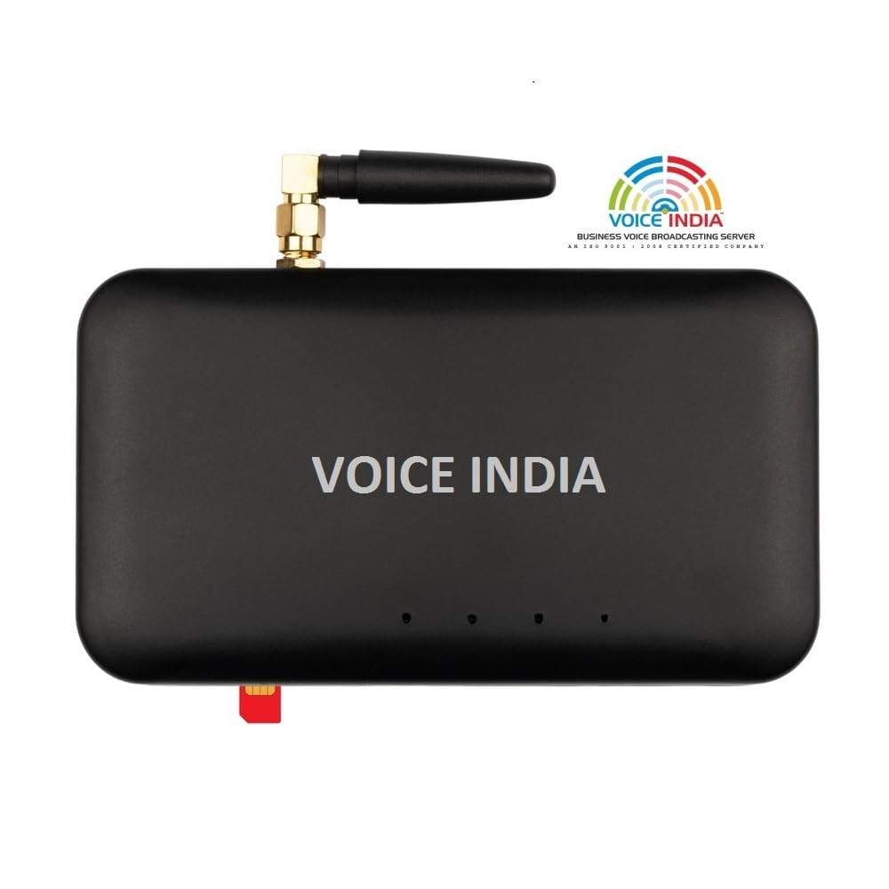 VOICE INDIA® - All in One - Sim Card Based Voice & SMS Broadcasting Device | Voice Call, SMS Broadcast, Smart SMS, Missed Call, Lead Generate, Varification - Rating System, Auto Incoming Answer Software + Device (V2)-image-34