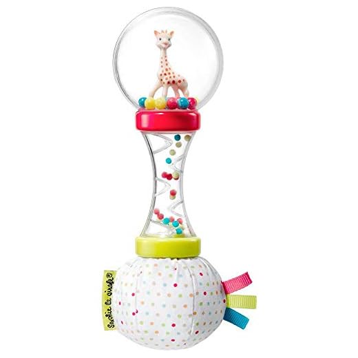 Sophie La Girafe 010168 - Sonajero maracas multitextura