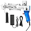 ZOWWFAST Tufting Gun, 2 in 1 Rug Tufting Kit with Cut Pile or Loop Pile Tufting Machine, Rug Gun for High-Speed Weaving of Carpet, 360° Rotatable Handle (Blue)