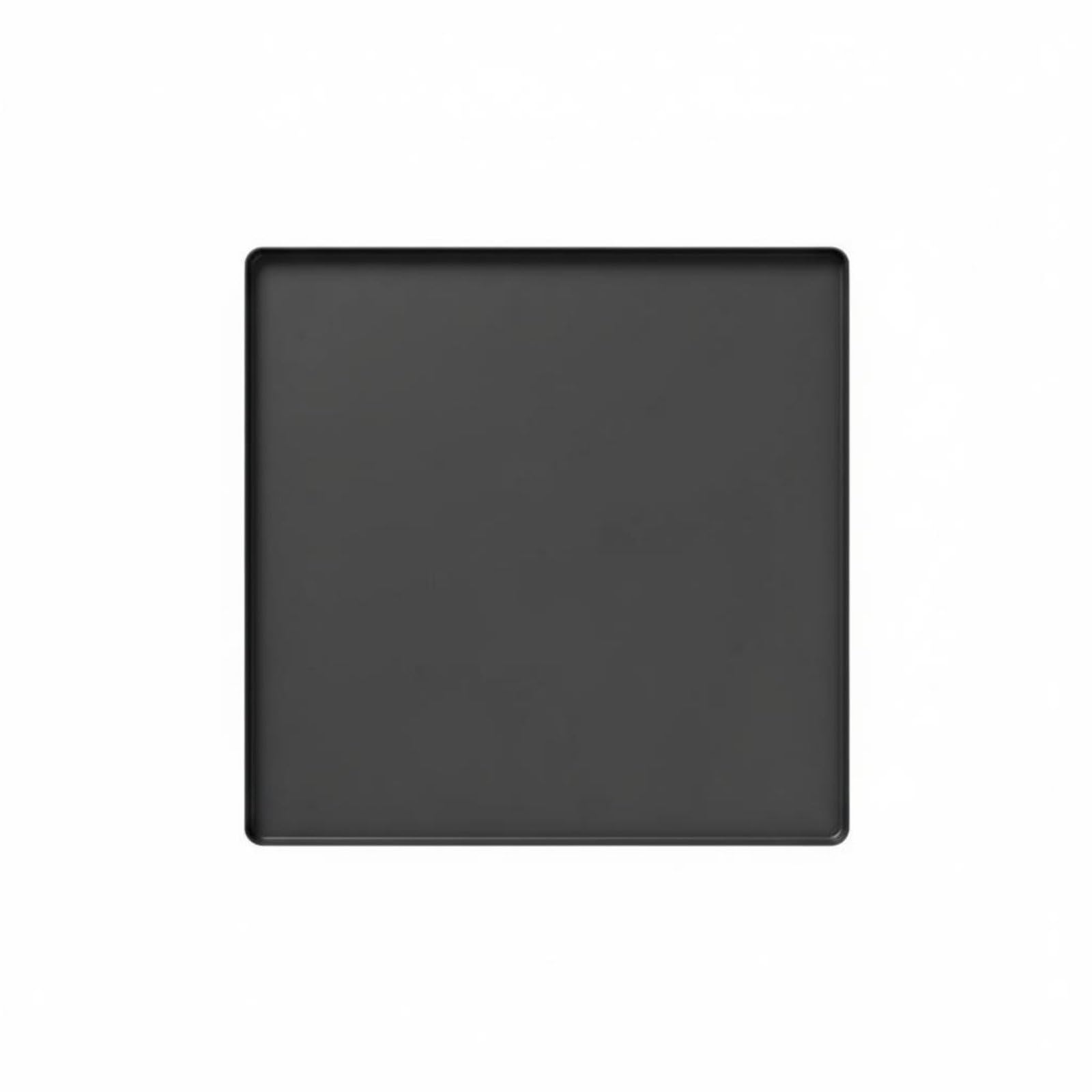 Milageto Tapis Linge Protection Antidébordement sous Appareil Égouttoir en Silicone Alimentaire Réutilisable Adapté aux Plans de Travail Cuisines Ateliers, Noir, Lisse