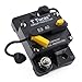 T Tocas 40 Amp Surface-Mount Circuit Breakers with Manual Reset, 12V- 72V DC, Waterproof (40A)