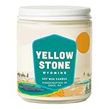 CE Craft - National Park Inspired Candles - Nature Scents for Home - Perfect Gifts for Outdoor Lovers, Adventure Seekers, and Aromatherapy (Yellowstone, Vanilla Oak)