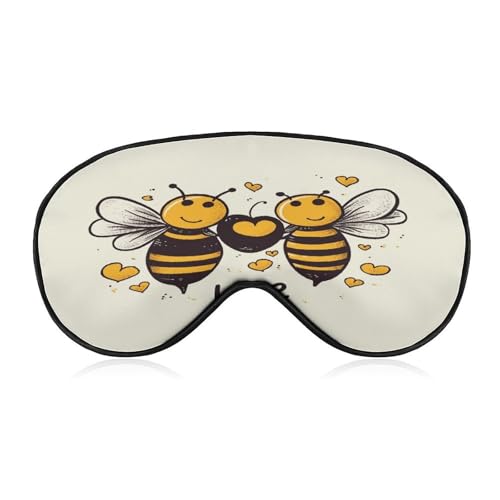 Bee Love Honey �X���[�v�}�X�N �j�����p ���S�Ռ��X���[�v�V�F�[�h�J�o�[ �\�t�g �ʋC�� ���K �ډB�� �i�C�g�A�C�J�o�[ ���߉\�ȃo���h�A�C�}�X�N �����p
