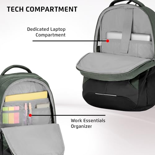 Image of Safari 35L Formal Laptop Backpack with Raincover, 3 Compartments, Front Pocket, Smart Trolley Sleeve, Office Bag, College Backpack, Travel Bag, School Bag